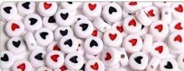 100 Perlen 4mm zum basteln Schmuck usw