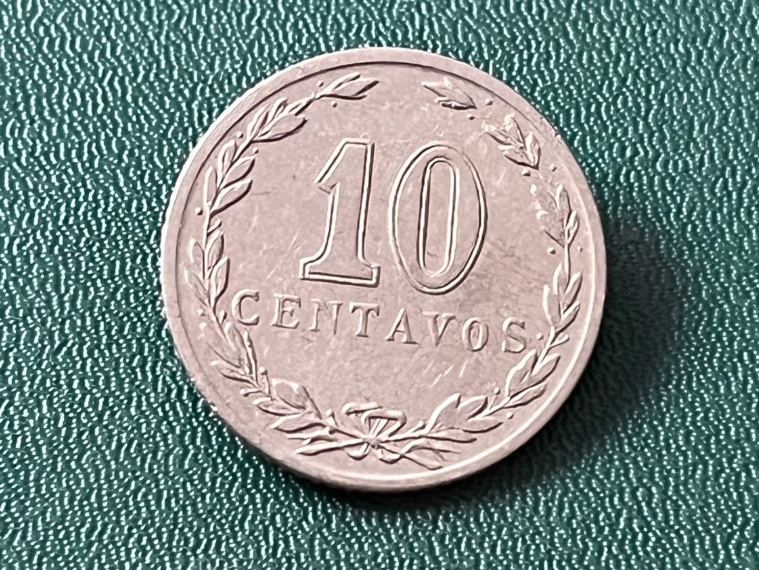 Tutti le monete: Münze Argentinien 10 Centavos 1920 – Usato da Neuenhof venduto da Mastermind-00 1