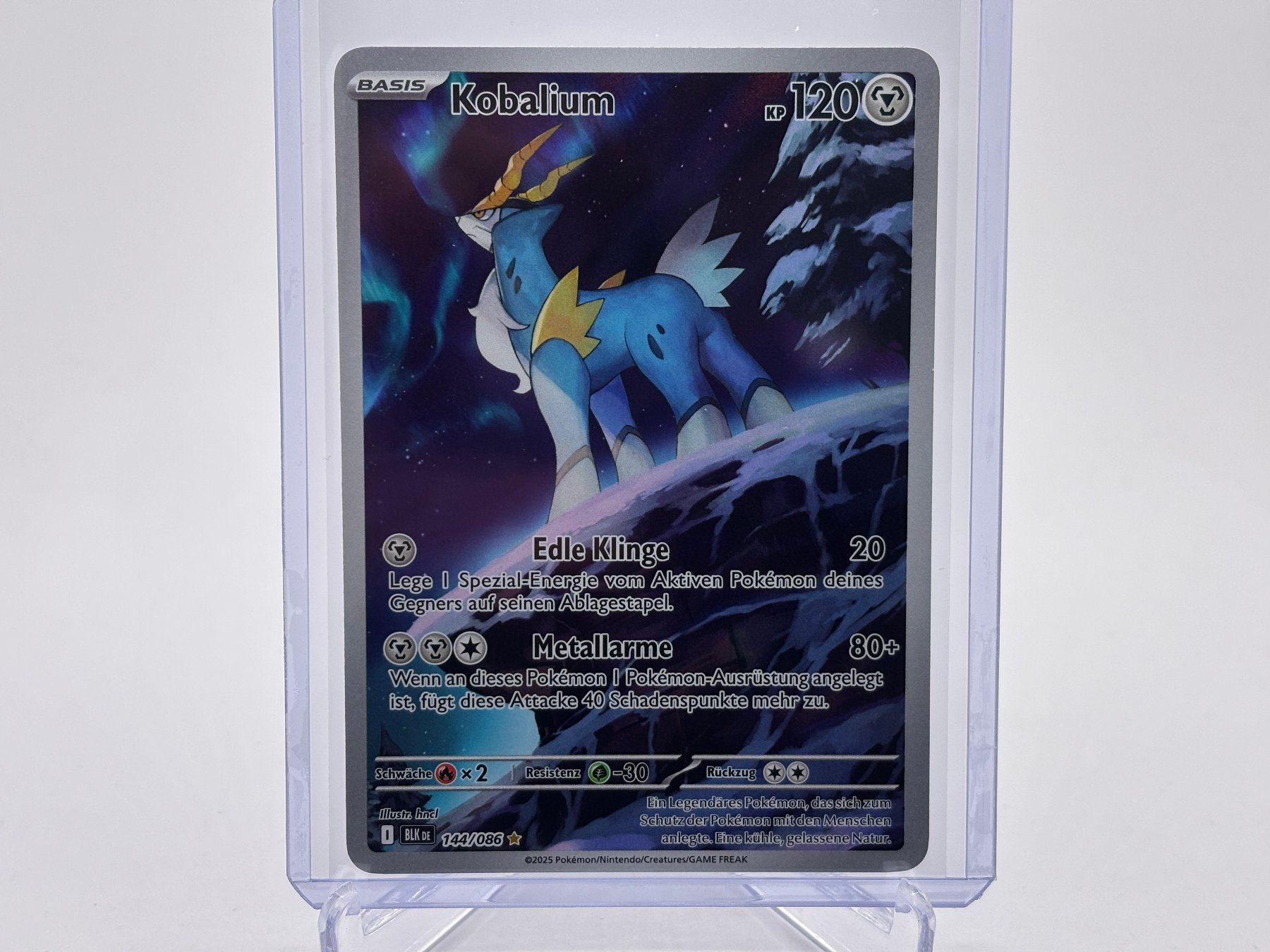 Pokémon Carte collezionabili: Schwarze Blitze - Kobalium  (BLK 144) - DE – Nuovo (secondo la descrizione) da Allschwil venduto da bul_5pmr
