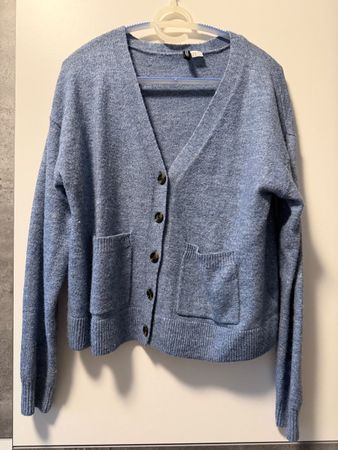 H&M  Strickjacke blau Grösse M guter Zustand