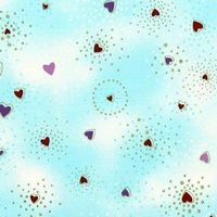 Laurel Burch Basic Hearts, Stoff