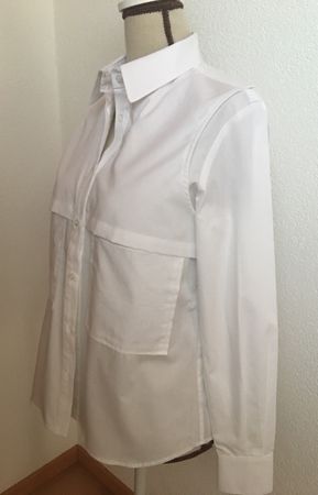 Chemise blanche coton, taille L, état impeccable