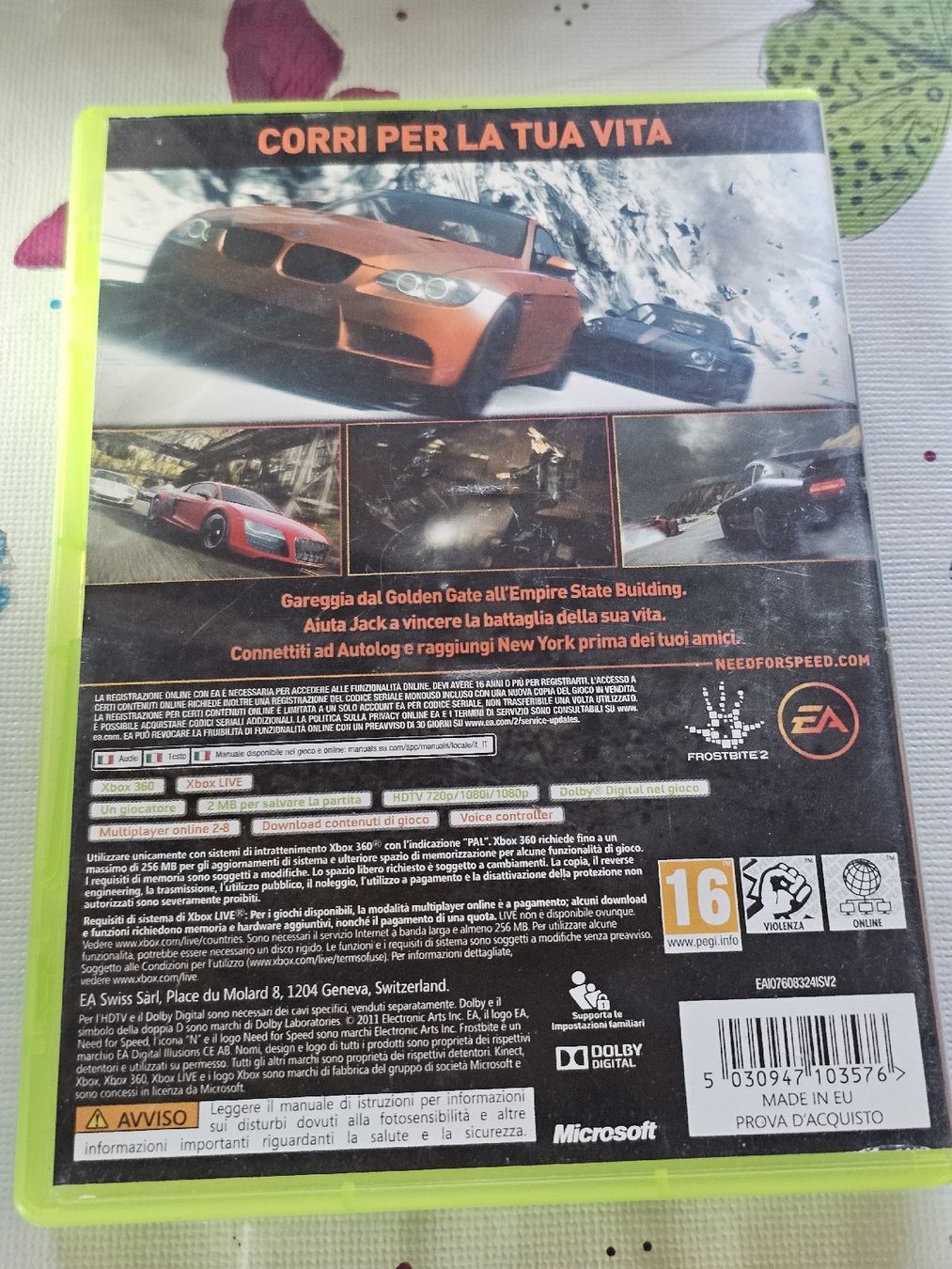 Spiele: Jeu Vidéo XBOX 360 Need For Speed The Run – Gebraucht aus Bulle von Bflowx 1