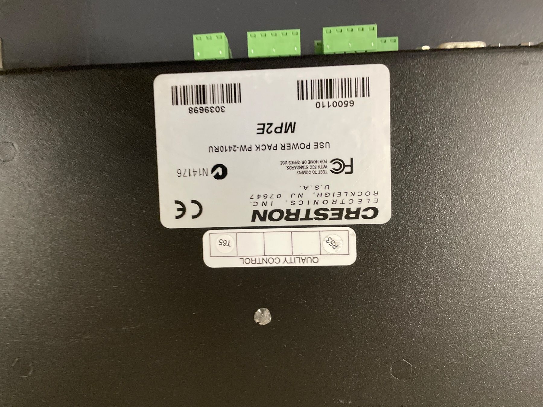 Crestron Sistema di controllo: Crestron MP 2 E SPS Steuerung – Usato da Dagmersellen venduto da vonTV 2