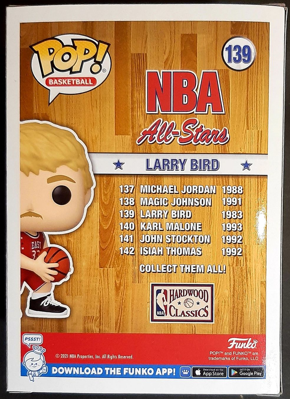 Funko Figuren: Funko Pop NBA All-Stars  Larry Bird – Neu und originalverpackt aus Montet (Glâne) von KOADA 1