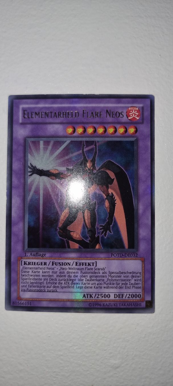 Karten: Yugioh Flare Neos – Gebraucht aus Suhr von qkr_62qb