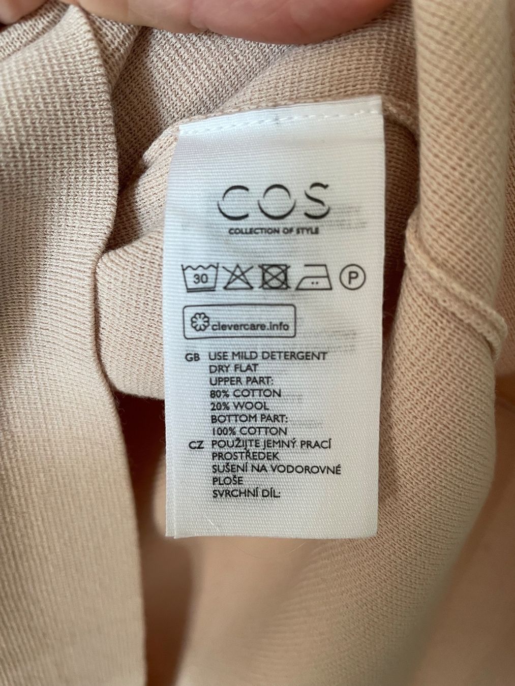 Cos Vestiti: Neu COS Kleid Wolle/Baumwolle Gr.M – Nuovo e nell'imballaggio originale da Felben-Wellhausen venduto da begean 2