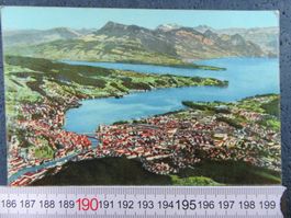 LUZERN  MIT RIGI SEE FLUGAUFNAHME LU AK