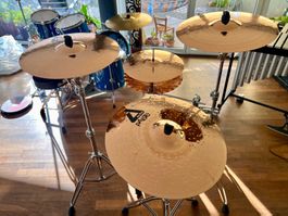 Paiste Alpha Metal Cymbal Set (inkl. Pearl-Hardware)