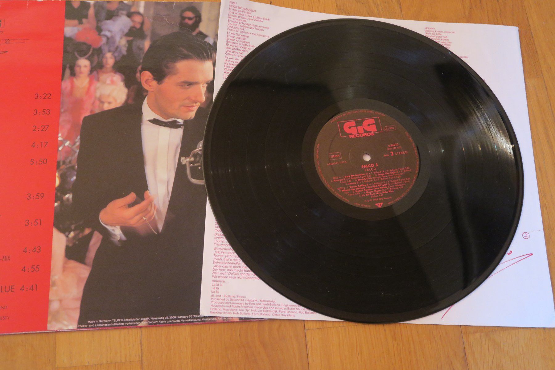 Schallplatten: Falco – Falco 3 – Gebraucht aus Thun von Karibu70 3