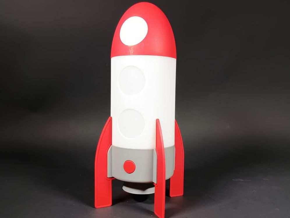 Lampe Géante Fusée Tintin - 1 Mètre, Objet Déco Vintage, Occasion