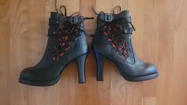 Gothic Stiefeletten Damen
