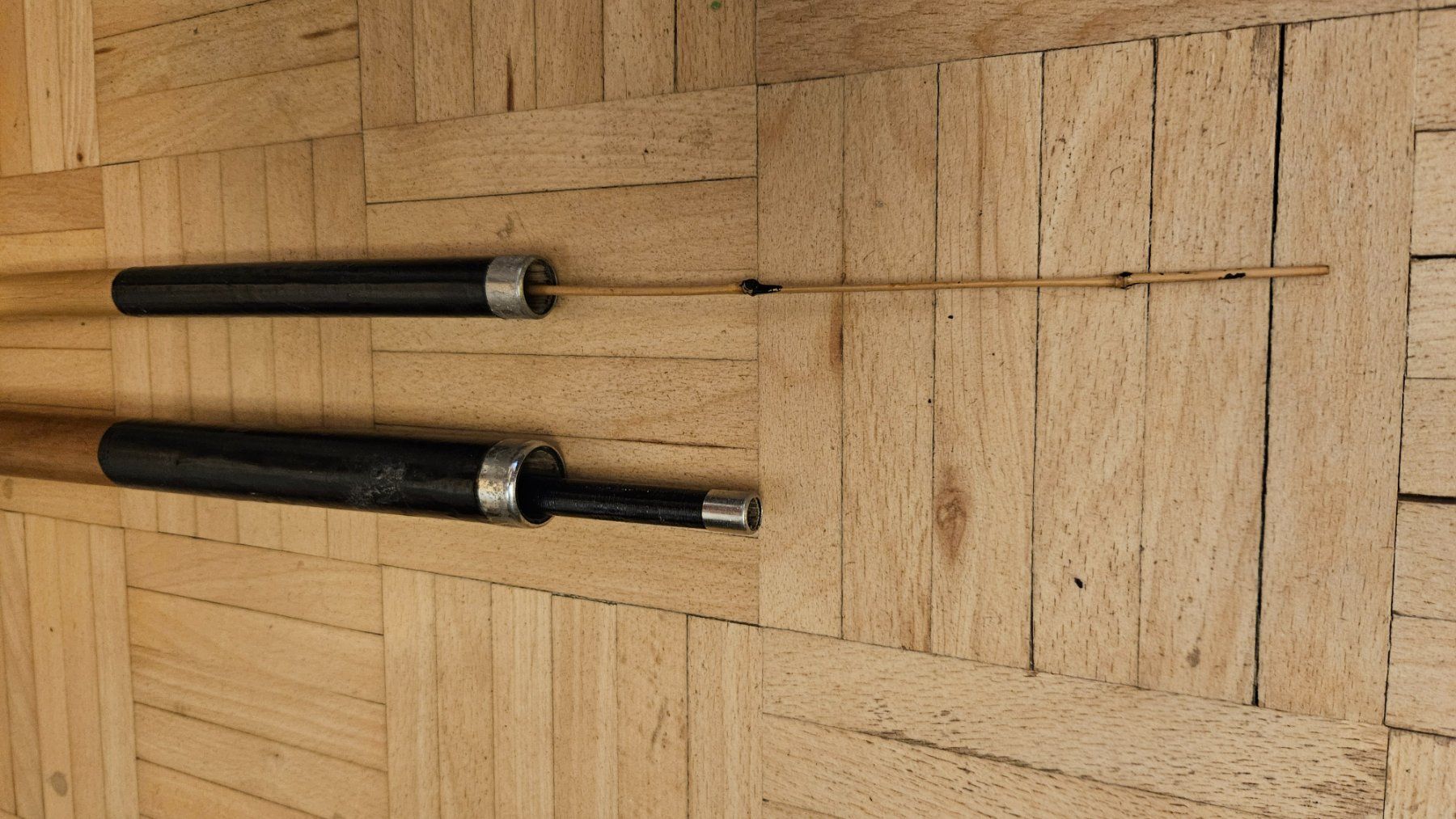 Canne da pesca: Fischerrute Bambus 4 Teilig, wohl bald Antik – Difettoso da Basel venduto da Blackmav 3