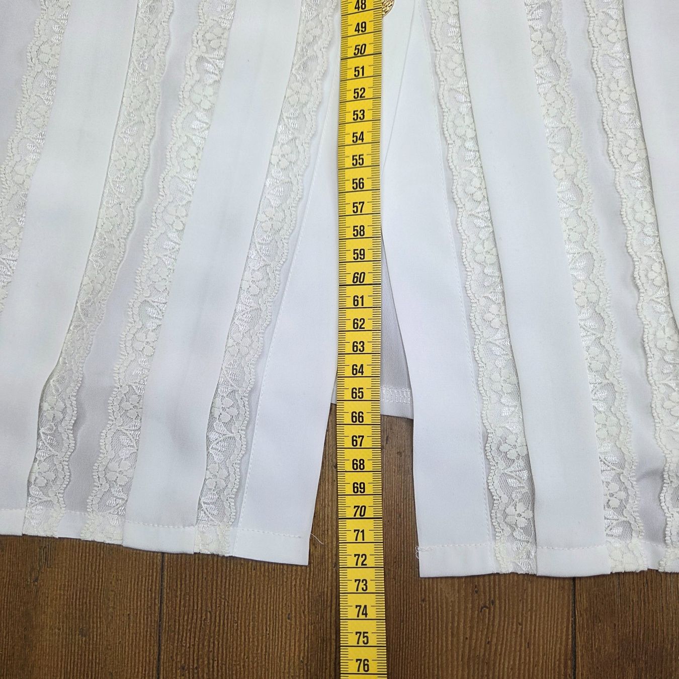 Camicette: Vintage weisse Spitzen Bluse – Usato da Bern venduto da -Aniko- 6