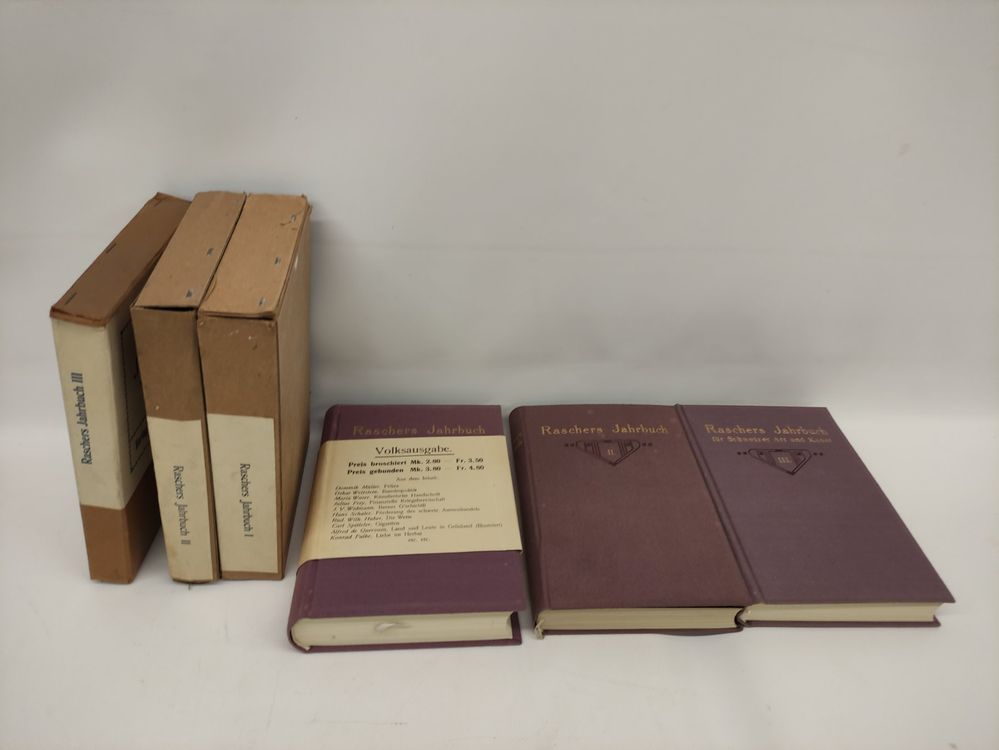 3x Raschers Jahrbuch für Schweizer Art und Kunst 1911 (Gebraucht) in ...