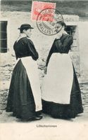 Goppenstein VS  -  Lötscherinnen / Lötschental    um 1 9 0 8