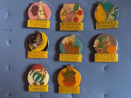 Pins Sidroga Traubenzucker Asterix und Obelix