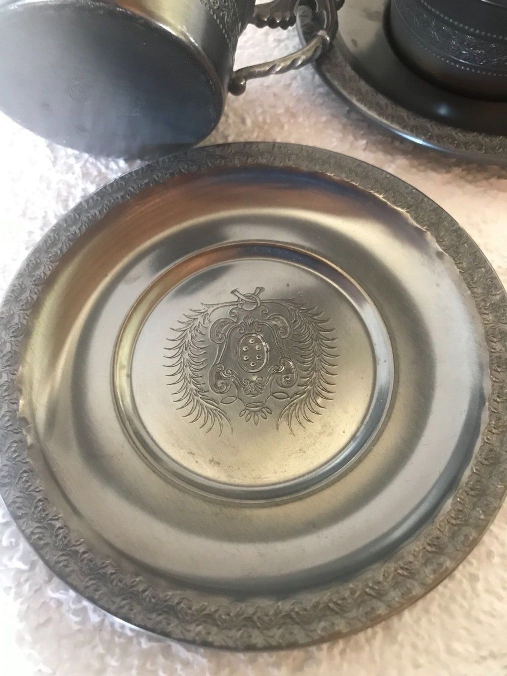 Geschirrsets: Zinn Tee-Service 18-teilig – Gebraucht aus Mels von man_w8ky 3