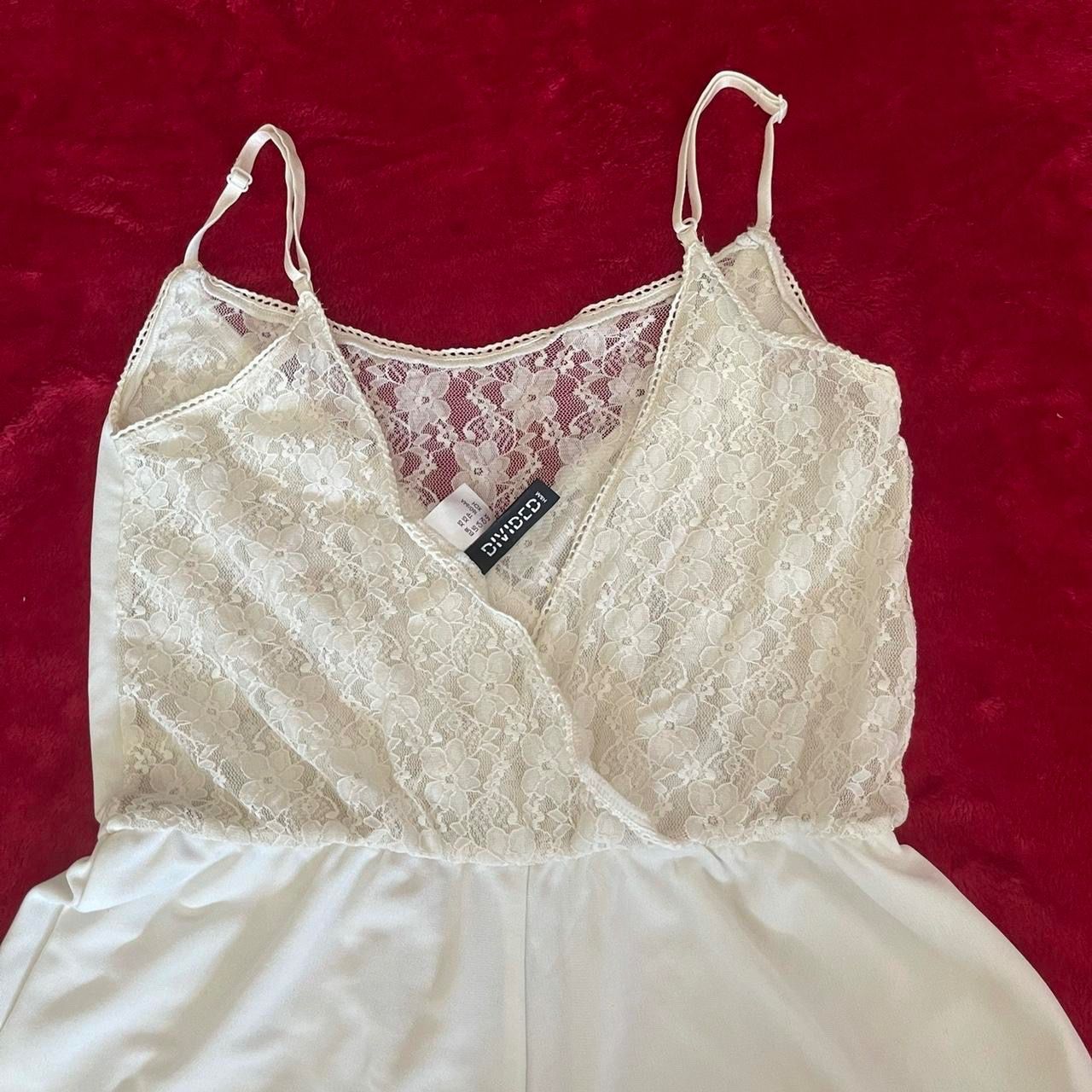 H&M Tute: Spitze Jumpsuit Weiss/Creme – Nuovo (secondo la descrizione) da Basel venduto da 1moonstar 3
