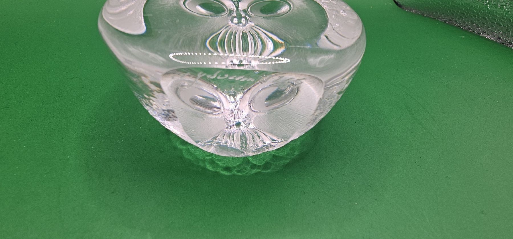 Statuette: Mats Jonasson Signed Crystal Eule Paperweight Figur – Usato da Zürich venduto da Daniela51 3