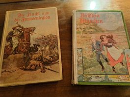 Antike Jugendbücher: Märchen & Abenteuer, 2er Set!