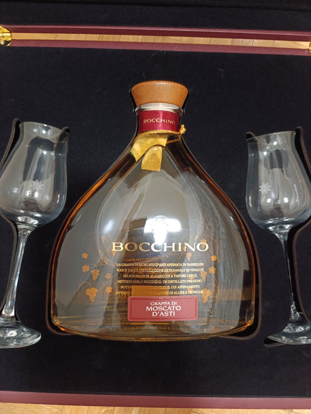 Spirituosen: Grappa Carlo Bocchino in Geschenkbox – Neu und originalverpackt aus Waltenschwil von Bodensee84 6