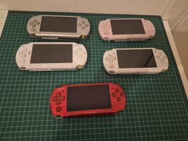 Sony PSP Collection: Five Handheld Consoles - Summer Fun!