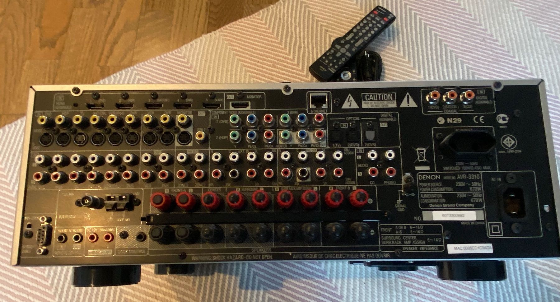 Denon Receiver: Denon AVR 3310 Receiver – Gebraucht aus Zürich von  3
