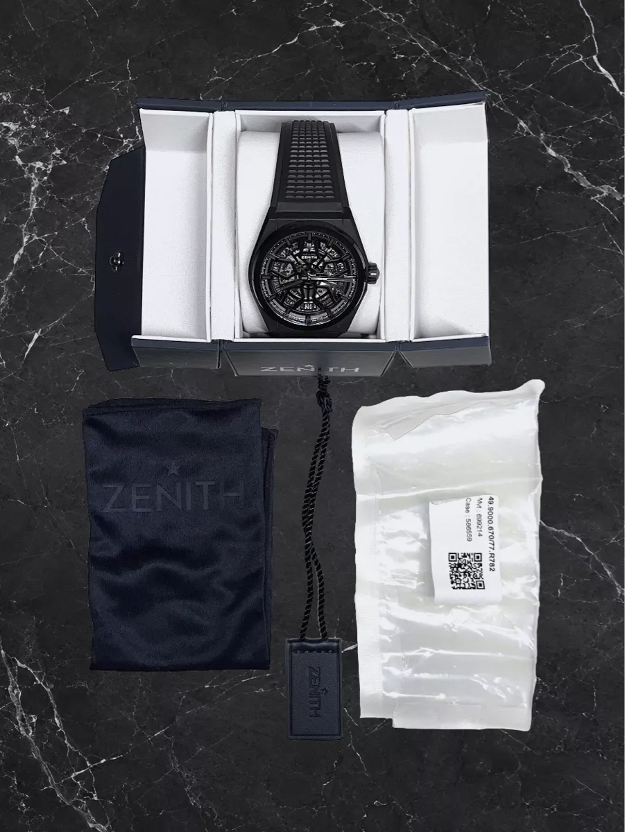 Zenith Orologi: Zenith Defy Classic Black Ceramic – Usato da Tannay venduto da hypedehome 7