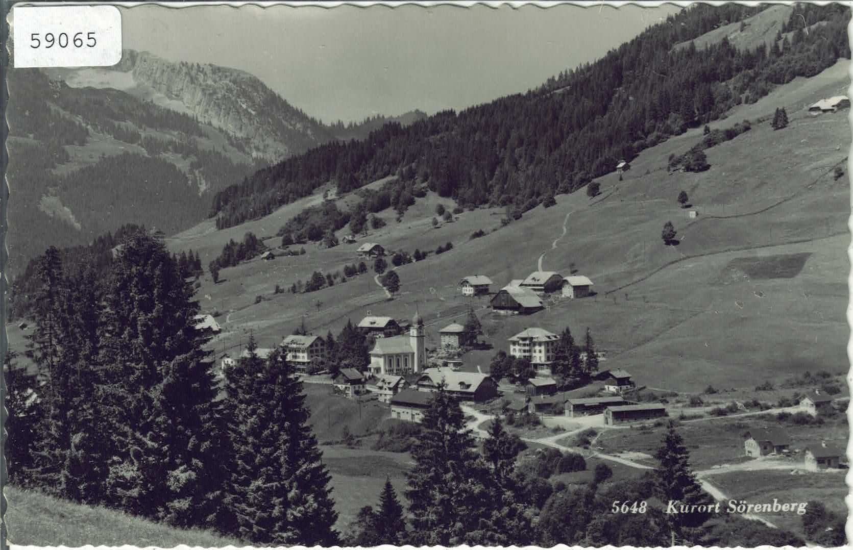 Cartoline postali: Kurort Sörenberg - Generalansicht – Usato da Ettingen venduto da Kartenplanet
