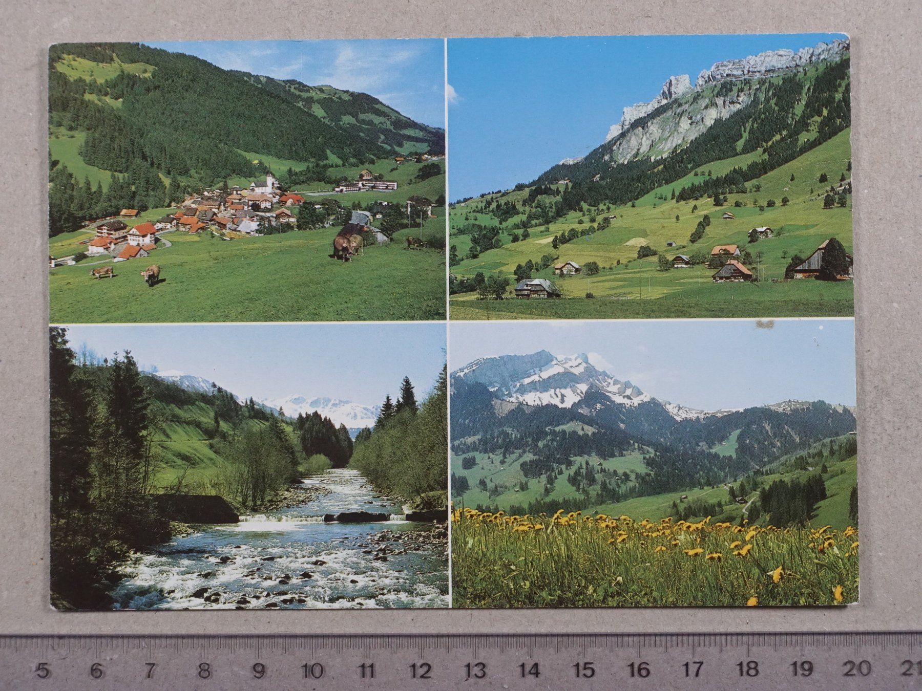 Cartoline postali: Flühli, 1984, Entlebuch – Usato da Lenzburg venduto da fh1