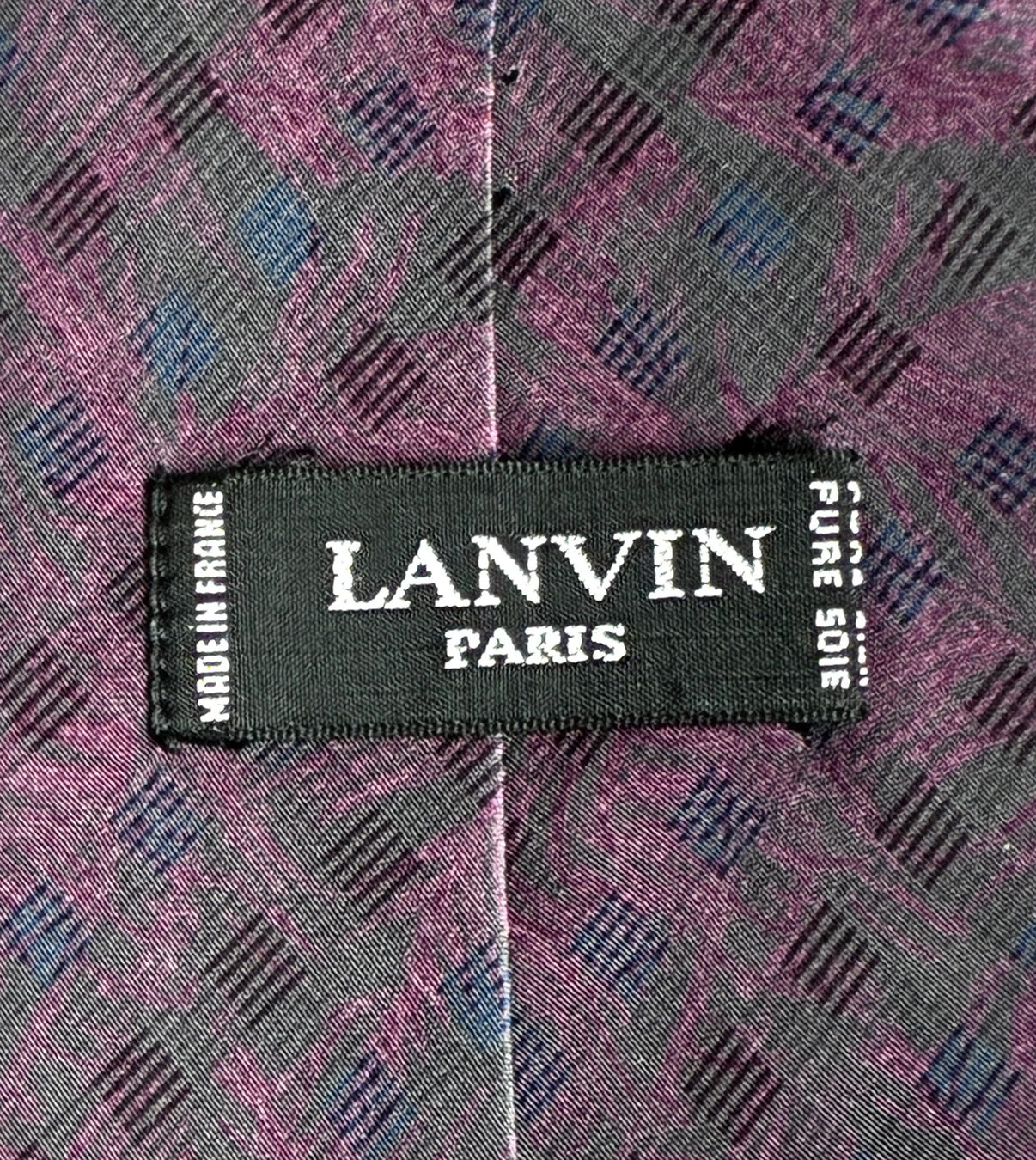 Lanvin Cravatte: LANVIN Paris Seidenkrawatte – Usato da Kloten venduto da Nephty 1