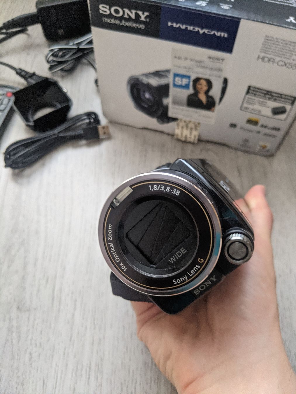 Sony Videocamere: Sony handycam HDR-CX550VE – Usato da Orbe venduto da NorthMost 2