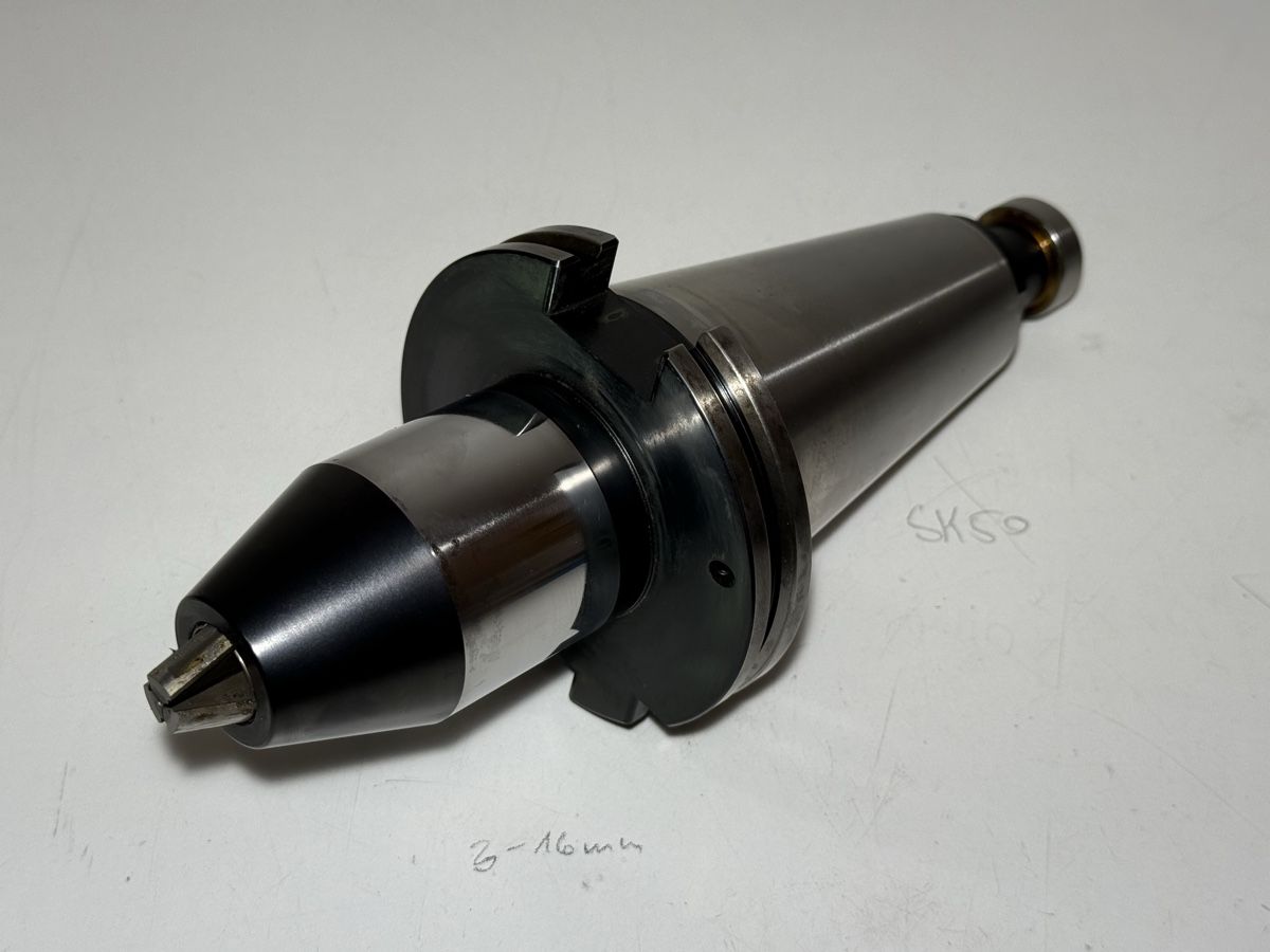 Tutti gli attrezzi: ISO50 SK50 Kurzbohrfutter Bohrfutter 1.5-16mm – Usato da Boswil venduto da ABLagerBoswil 2