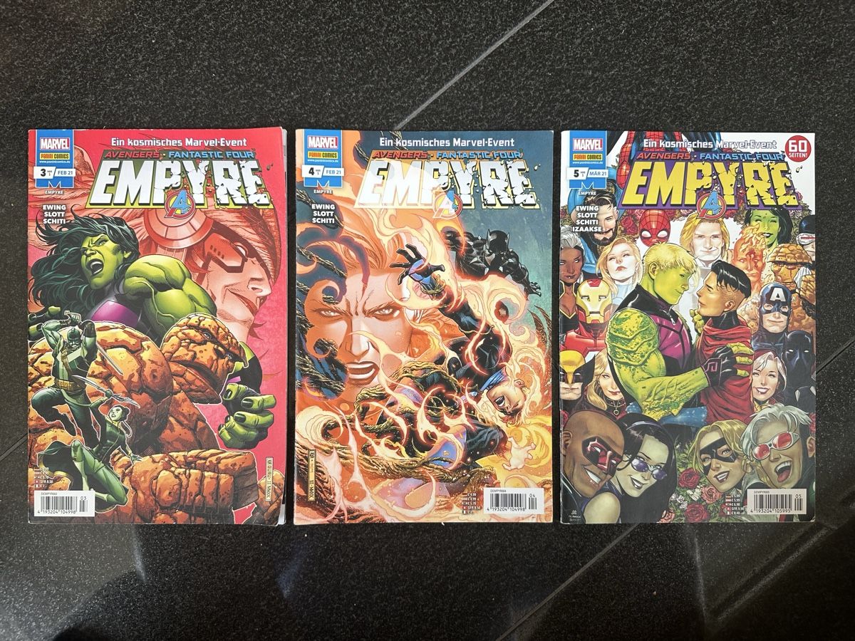 Fumetti: Marvel Empyre #3, #4, #5 Comic Set - Top Zustand! – Nuovo (secondo la descrizione) da Winterthur venduto da Blackbear1010