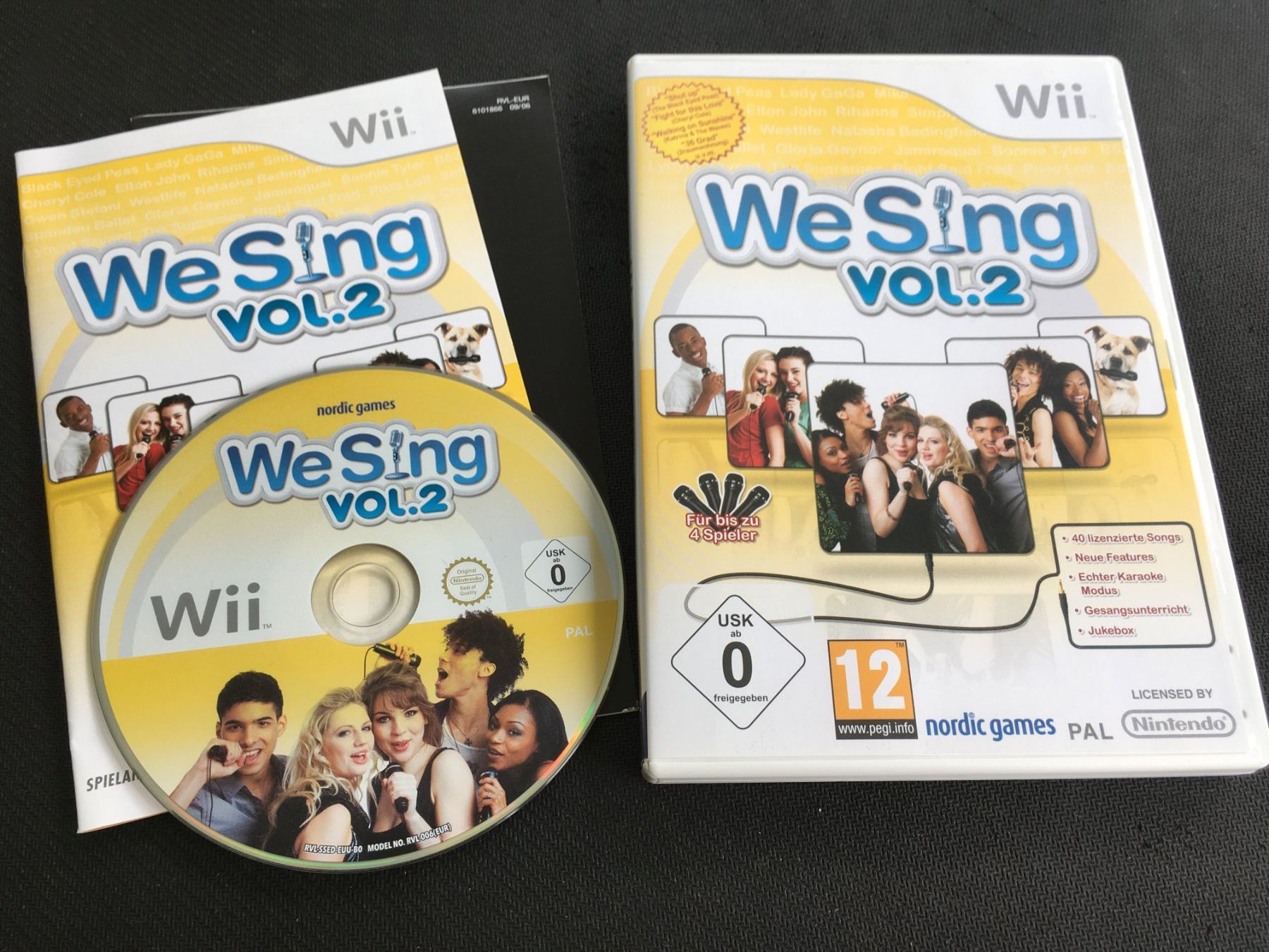 Nintendo Giochi: We Sing Vol.2 - Nintendo Wii – Usato da St.Gallen venduto da sjosjo