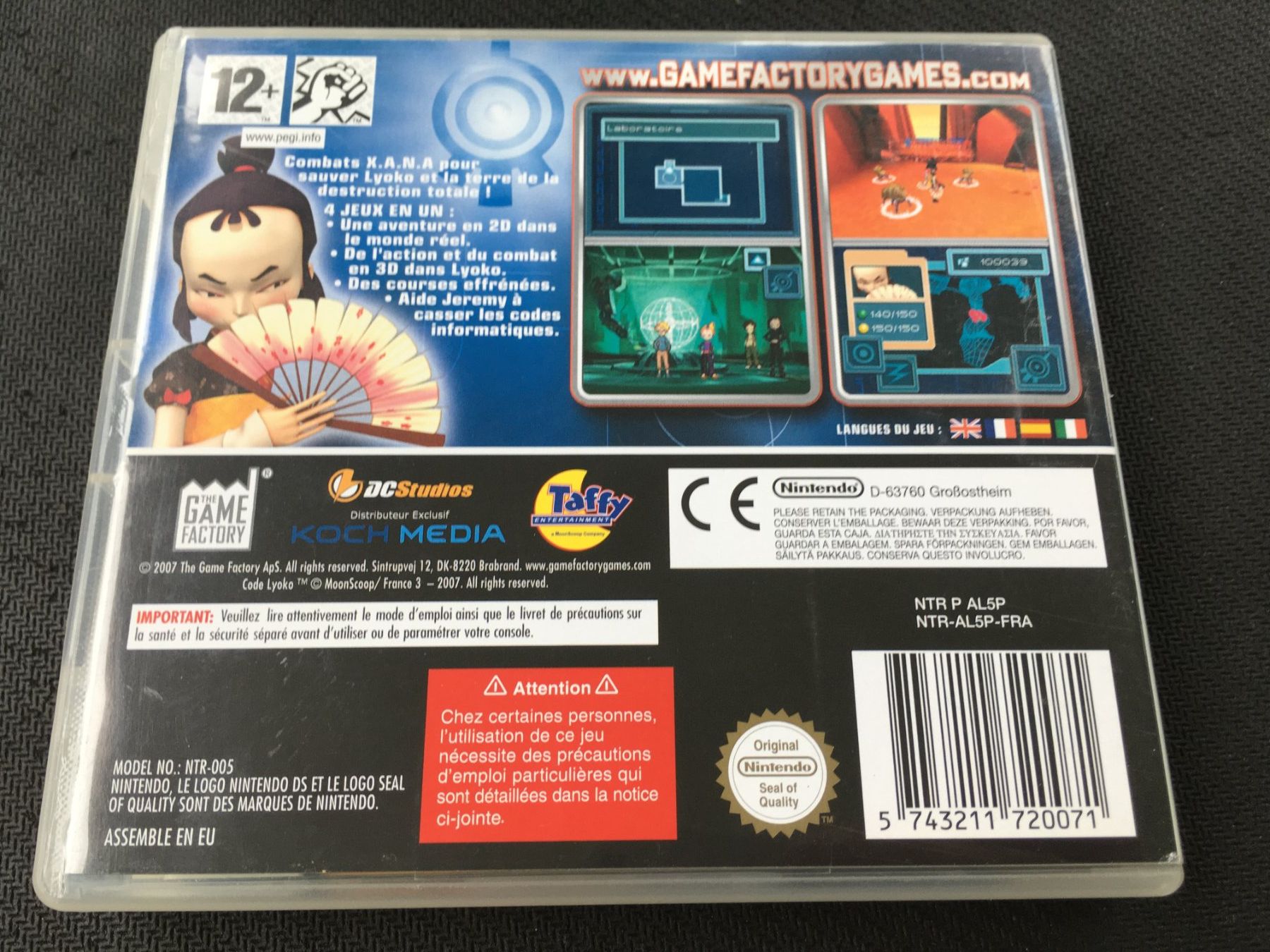 Nintendo Giochi: Code Lyoko - Nintendo DS – Usato da St.Gallen venduto da sjosjo 1