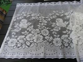 VORHANG VOGEL MOTIV, 220 CM LANG, 60 CM HOCH, NEUWERTIG