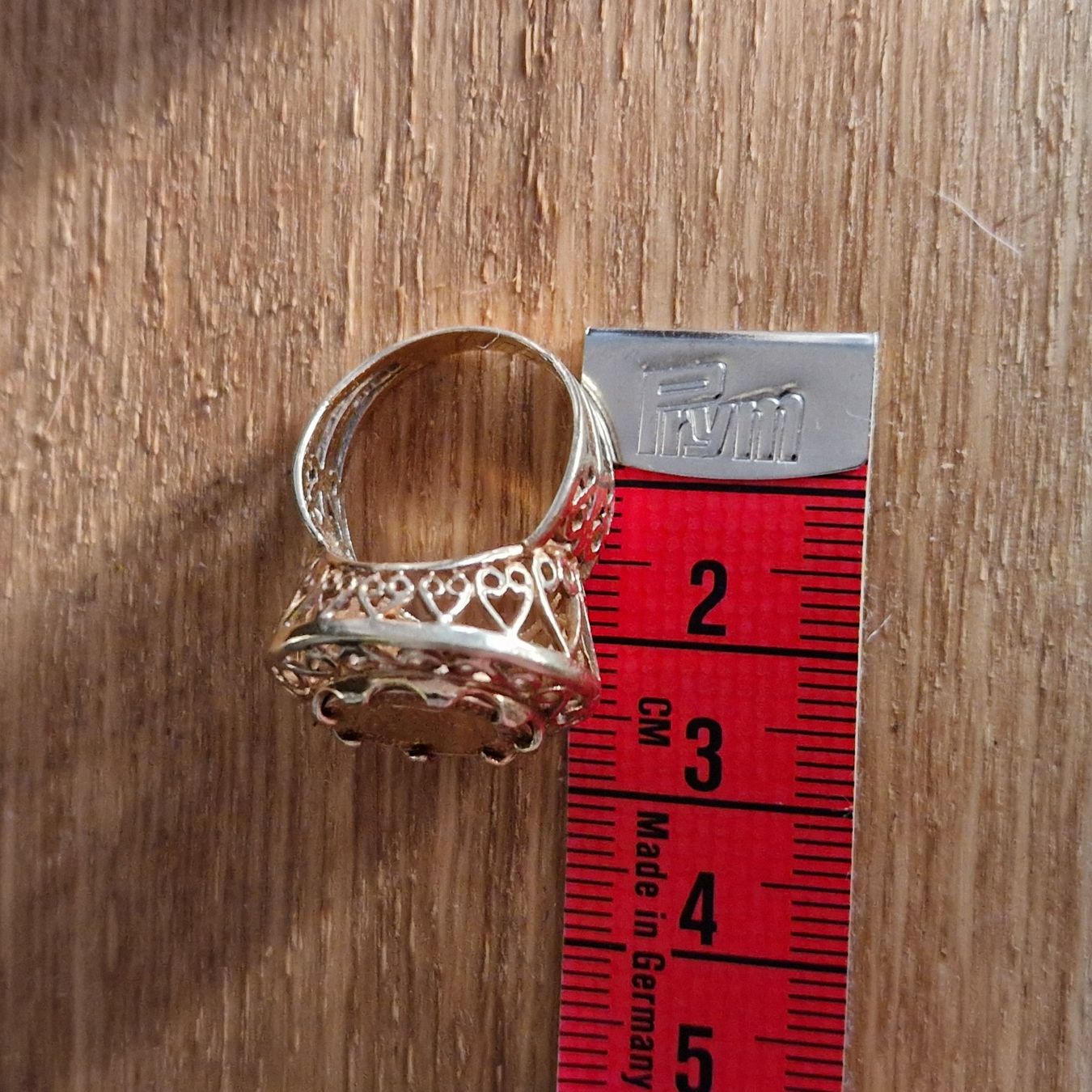 Ringe: Toller Münz-Ring, Gold 375/9ct – Gebraucht aus Gränichen von sunchi07 1