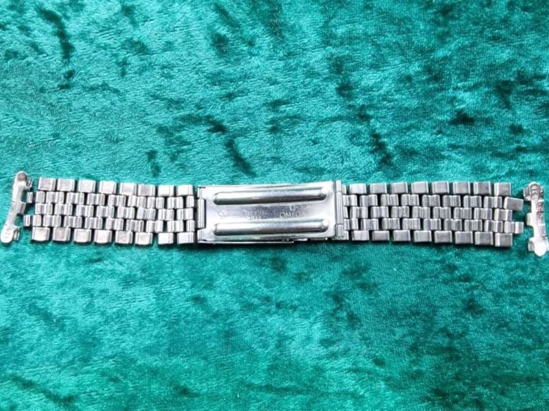 Omega Uhrenarmbänder: OMEGA VINTAGE Edelstahl Armband, 19 mm, gebraucht – Gebraucht aus Bassersdorf von  1