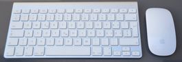Tastatur Apple A1314 clavier + Maus A1296 Bluetooth