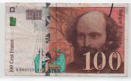 100 FRANCHI PAUL CEZANNE - ANNO 1997 - FRANCIA