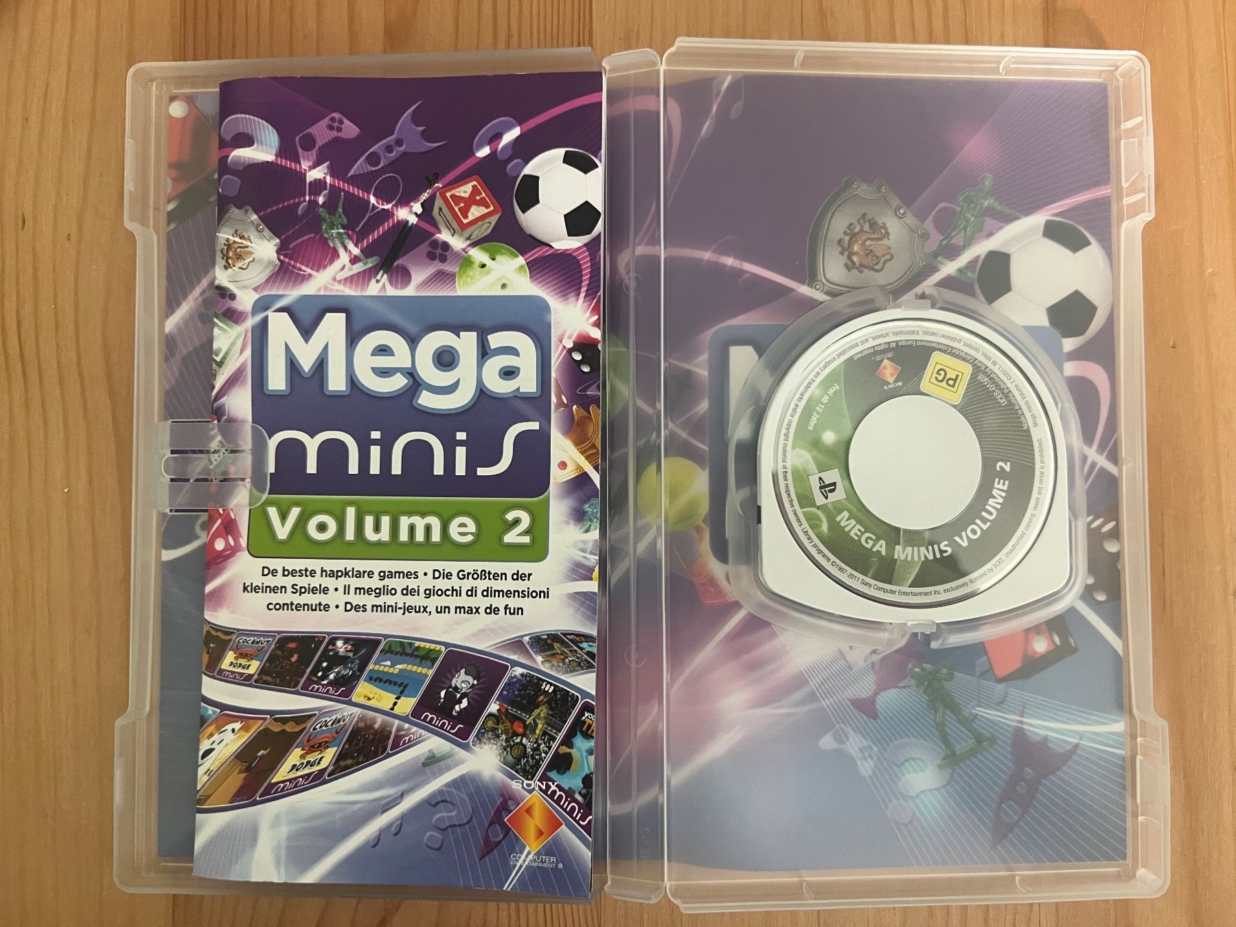 Sony Giochi: PSP Mega minis Volume 2 – Usato da st.gallen venduto da sophiephie 1
