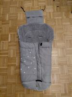 Baby cab Winter Fusssack, Grau mit Sternen - Top Zustand!