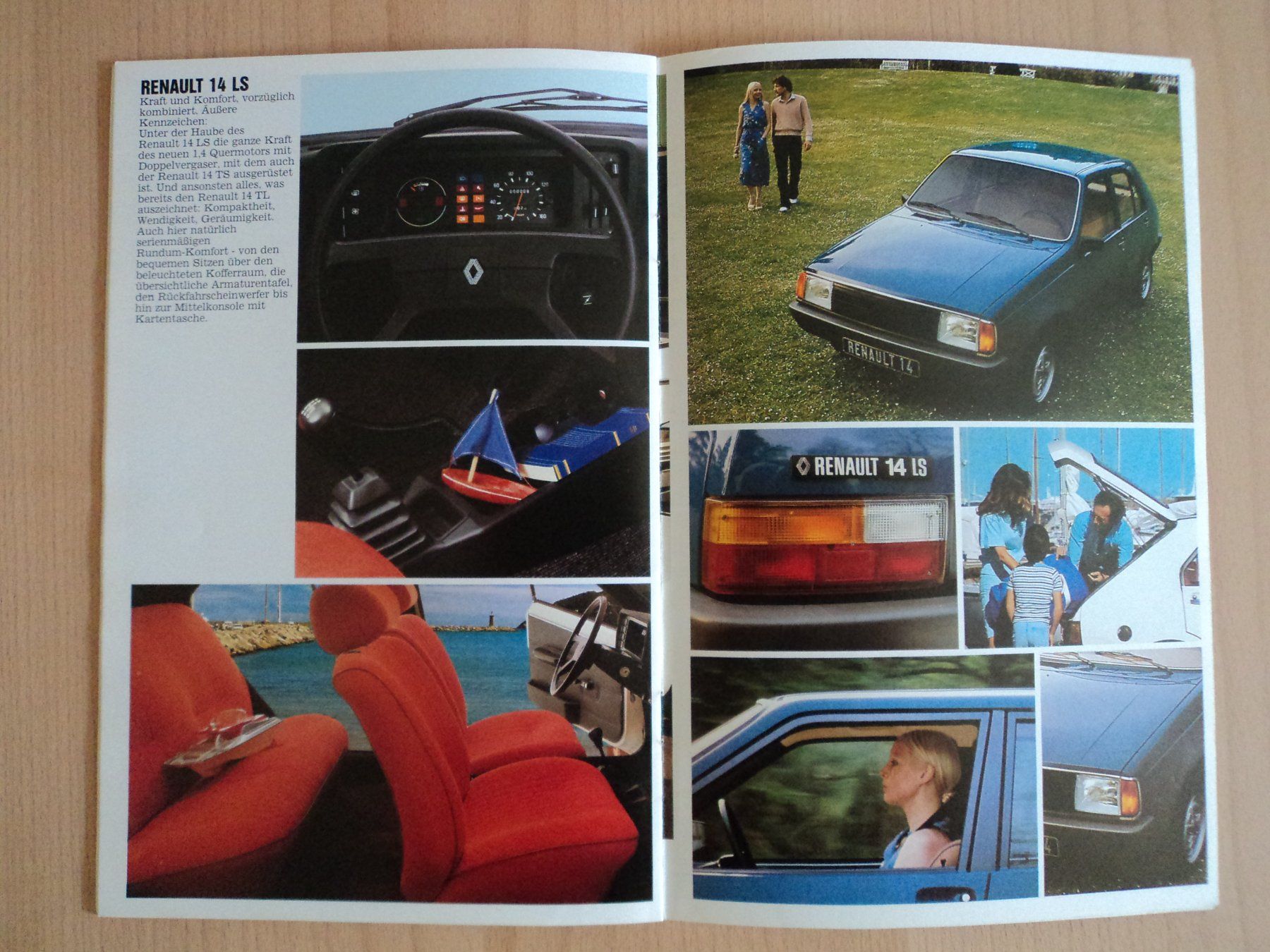 Renault Dokumente: Prospekt Renault 14 1979 – Gebraucht aus Schwarzenburg von modelCARama 9