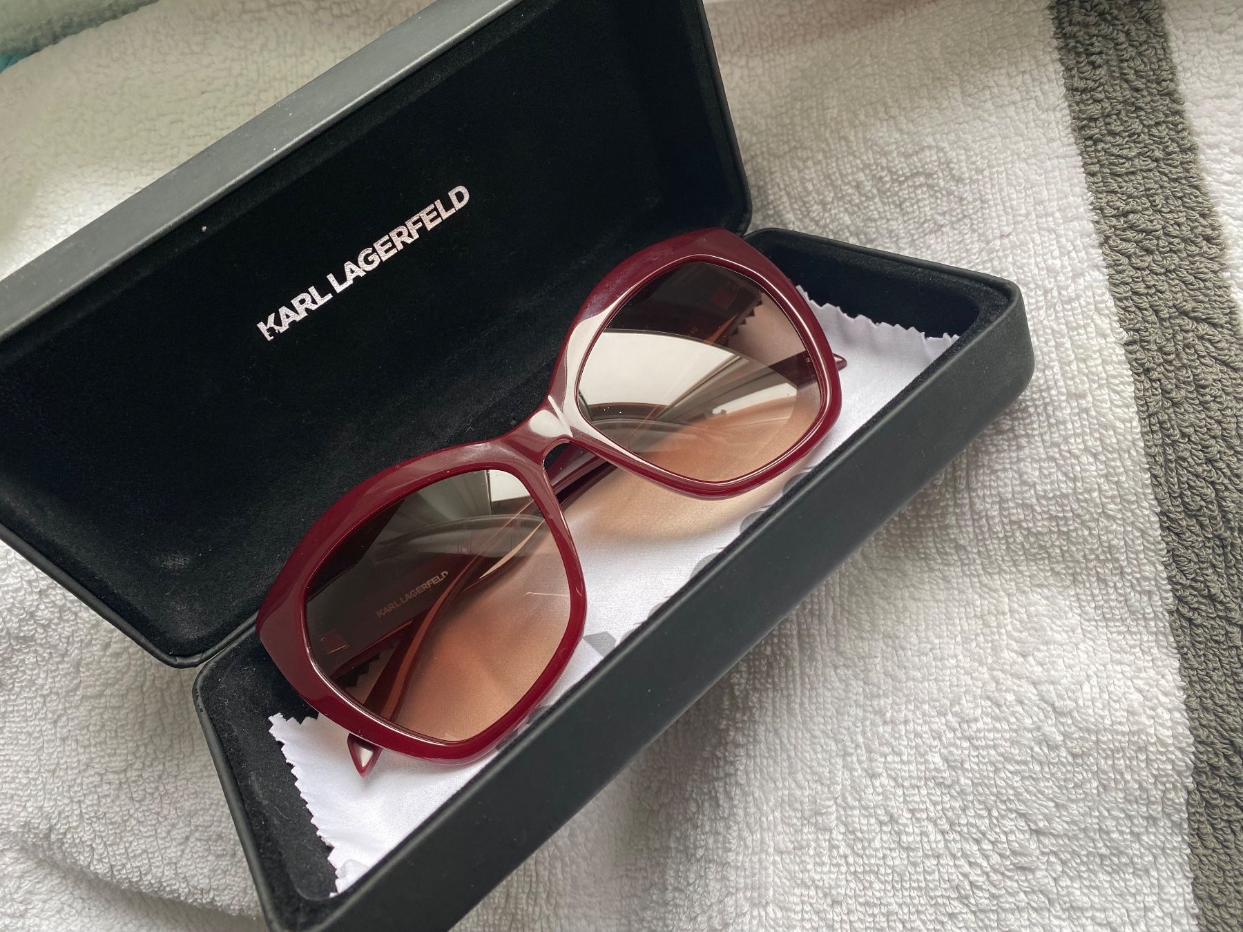 Karl Lagerfeld Occhiali & Lenti: KARL LAGERFELD Sonnenbrille – Usato da Besazio venduto da lionheart63 3