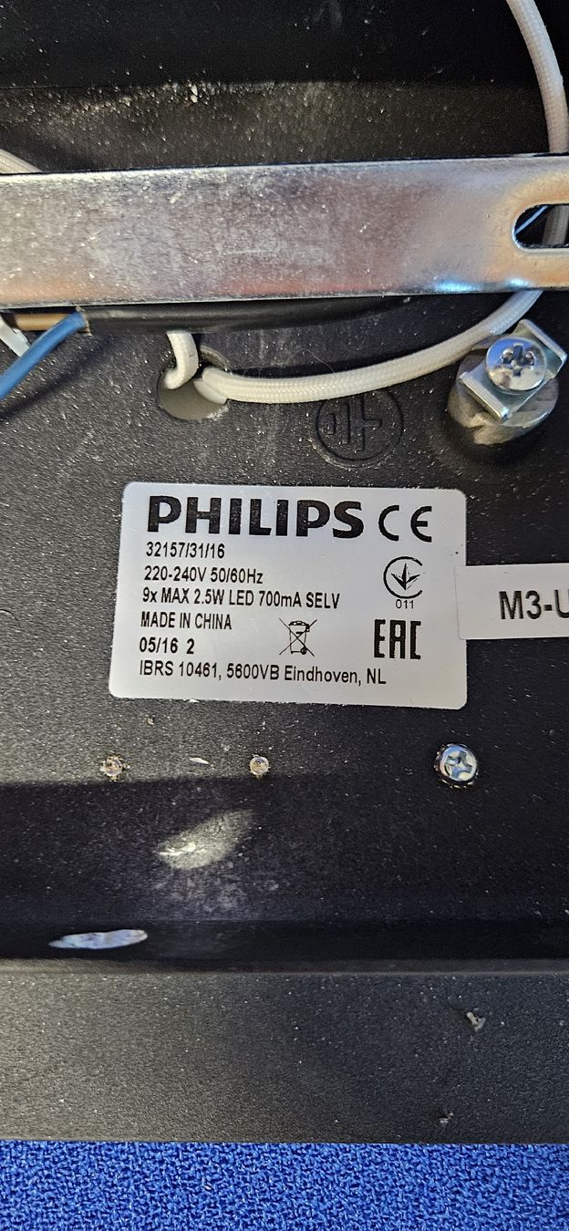 Philips Lampadari & plafoniere: Philips Deckenleuchte 9x 2.5W LED neuwertig – Nuovo (secondo la descrizione) da Baar venduto da Vel...Baar45 4