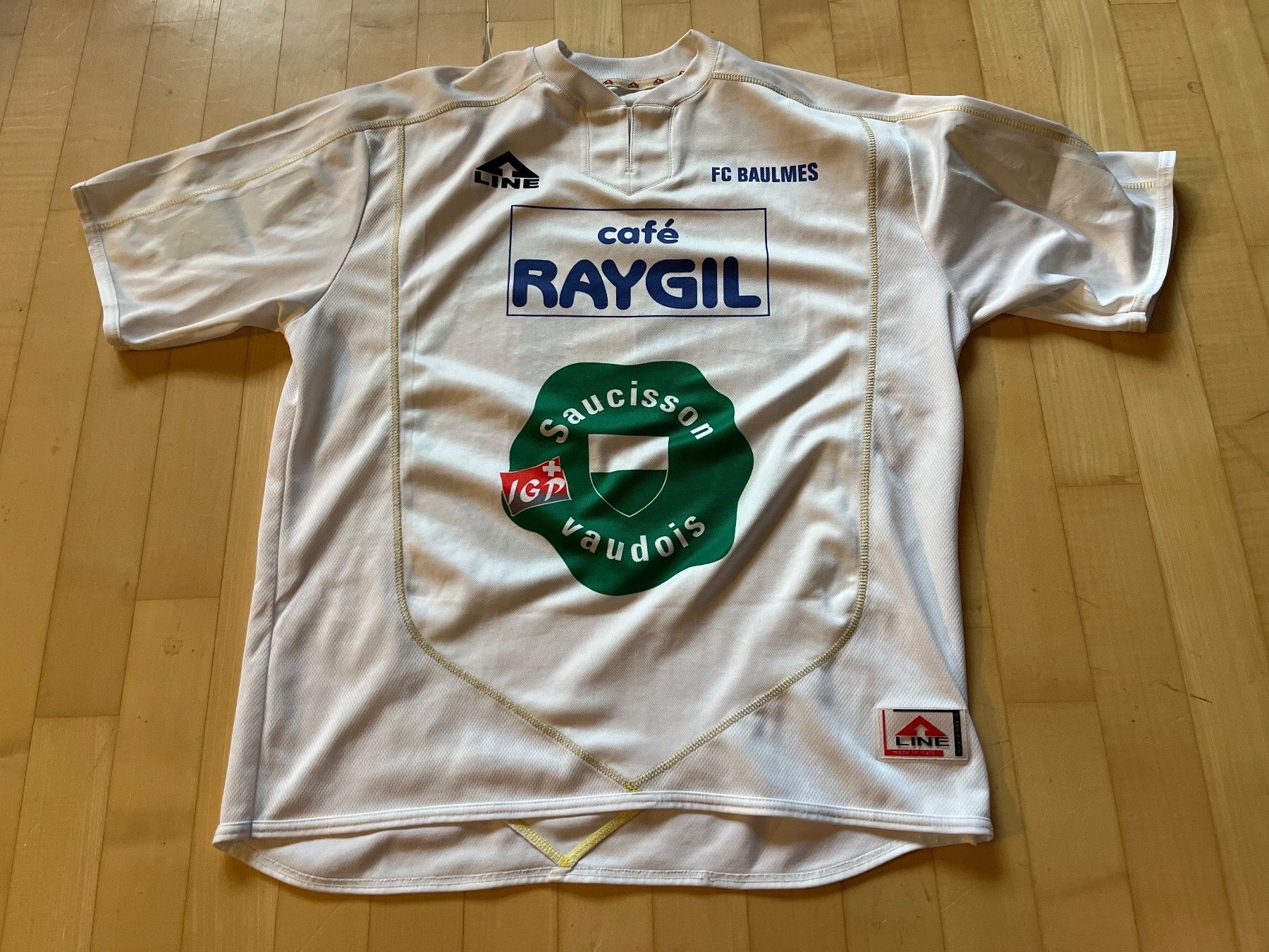 Canottiere & Pantaloni: FC Baulmes Matchworn Trikot 2004/05 Shirt – Usato da Wallisellen venduto da theadicts77