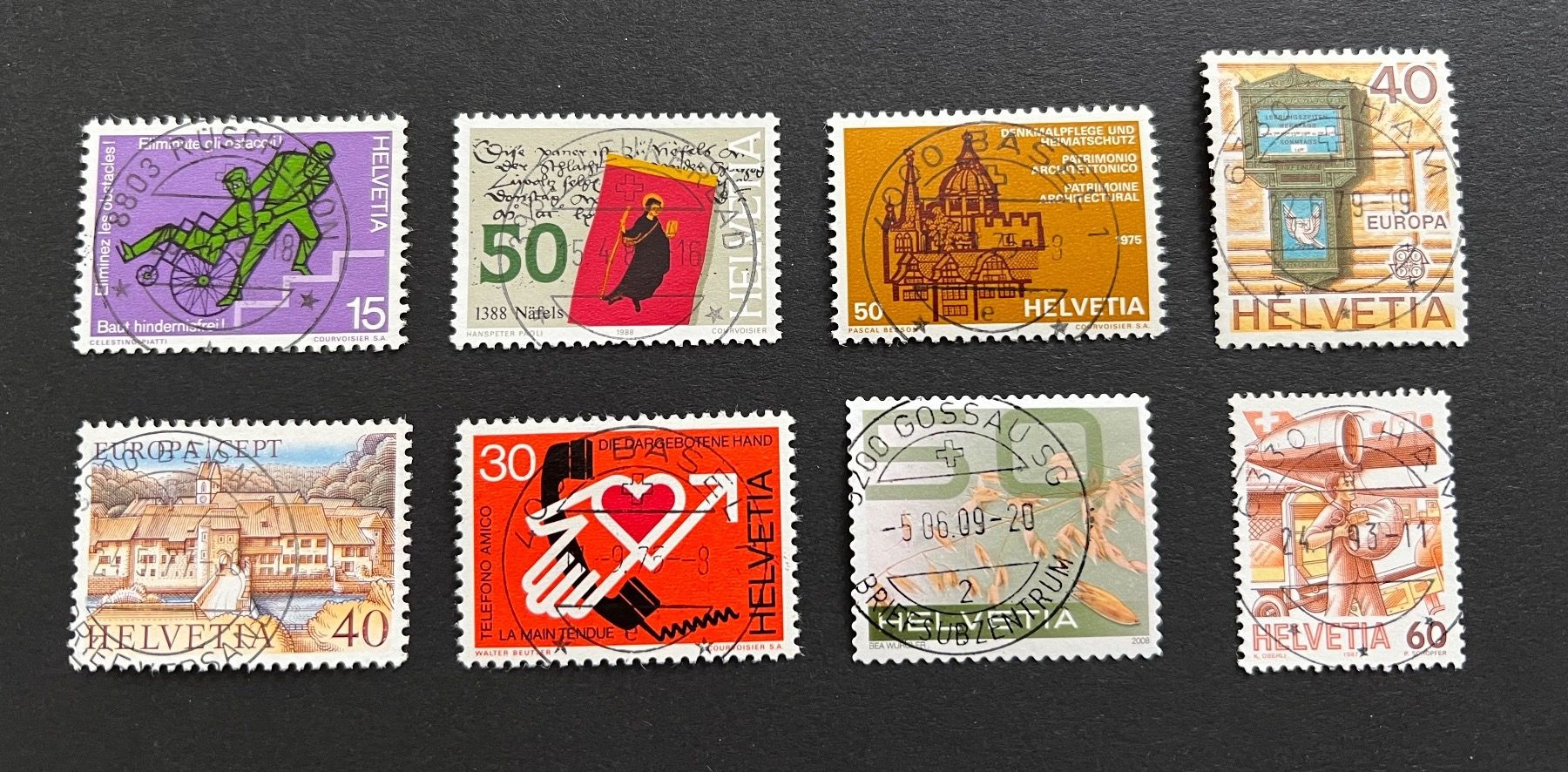 Tous les timbres: Diverse CH - Marken Vollstempel – Neuf (Voir description) à Hünenberg See par wer_5286