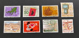 Diverse CH - Marken Vollstempel